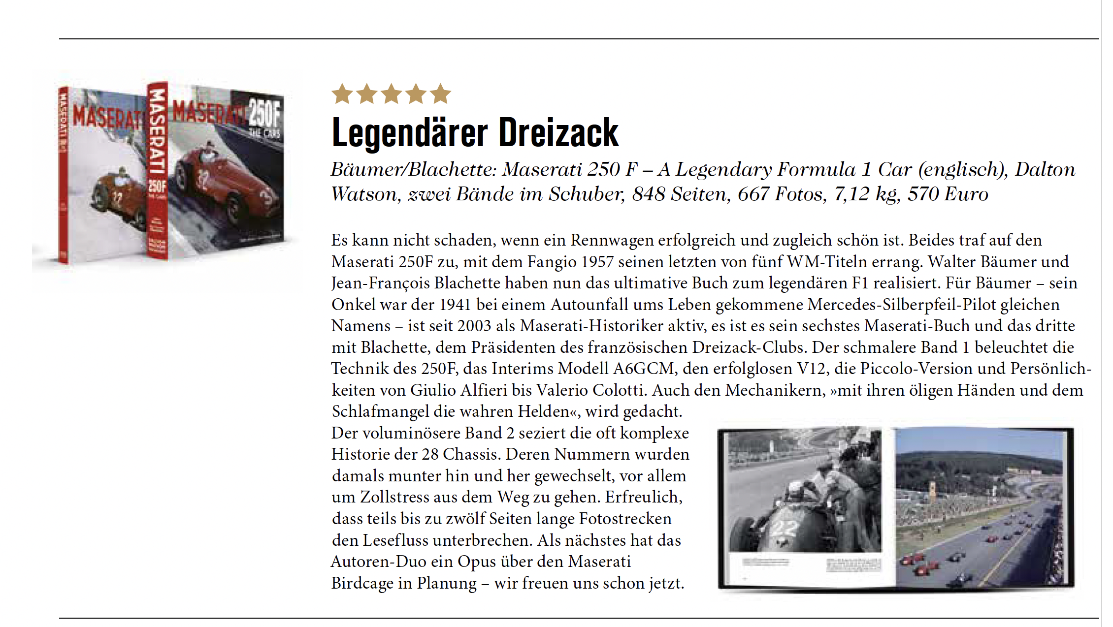 Octane Germany Maserati 250F review